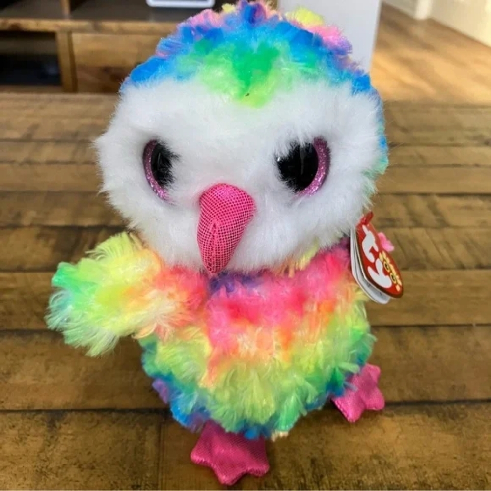ty Owen The Rainbow Owl Backpack